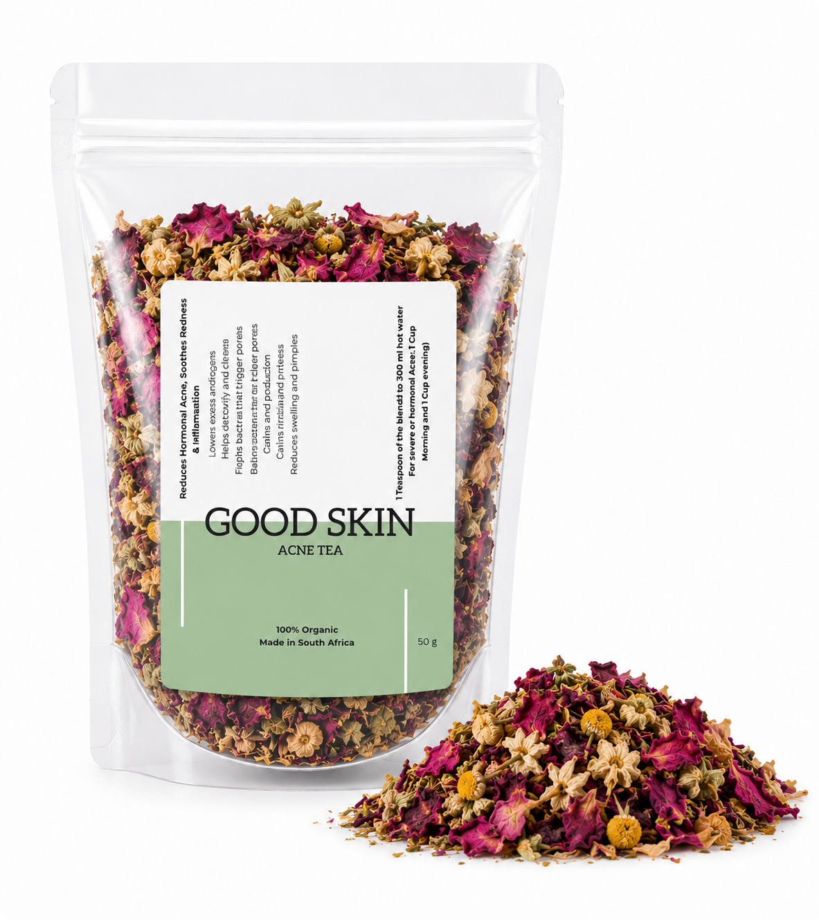 Good Skin RSA Wellness Ritual Clarity Tea packaging