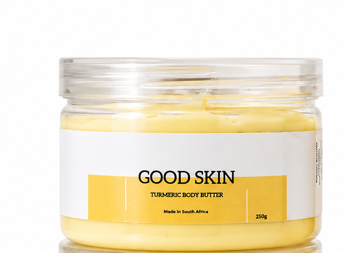 Good Skin RSA Turmeric Radiance Body Butter jar